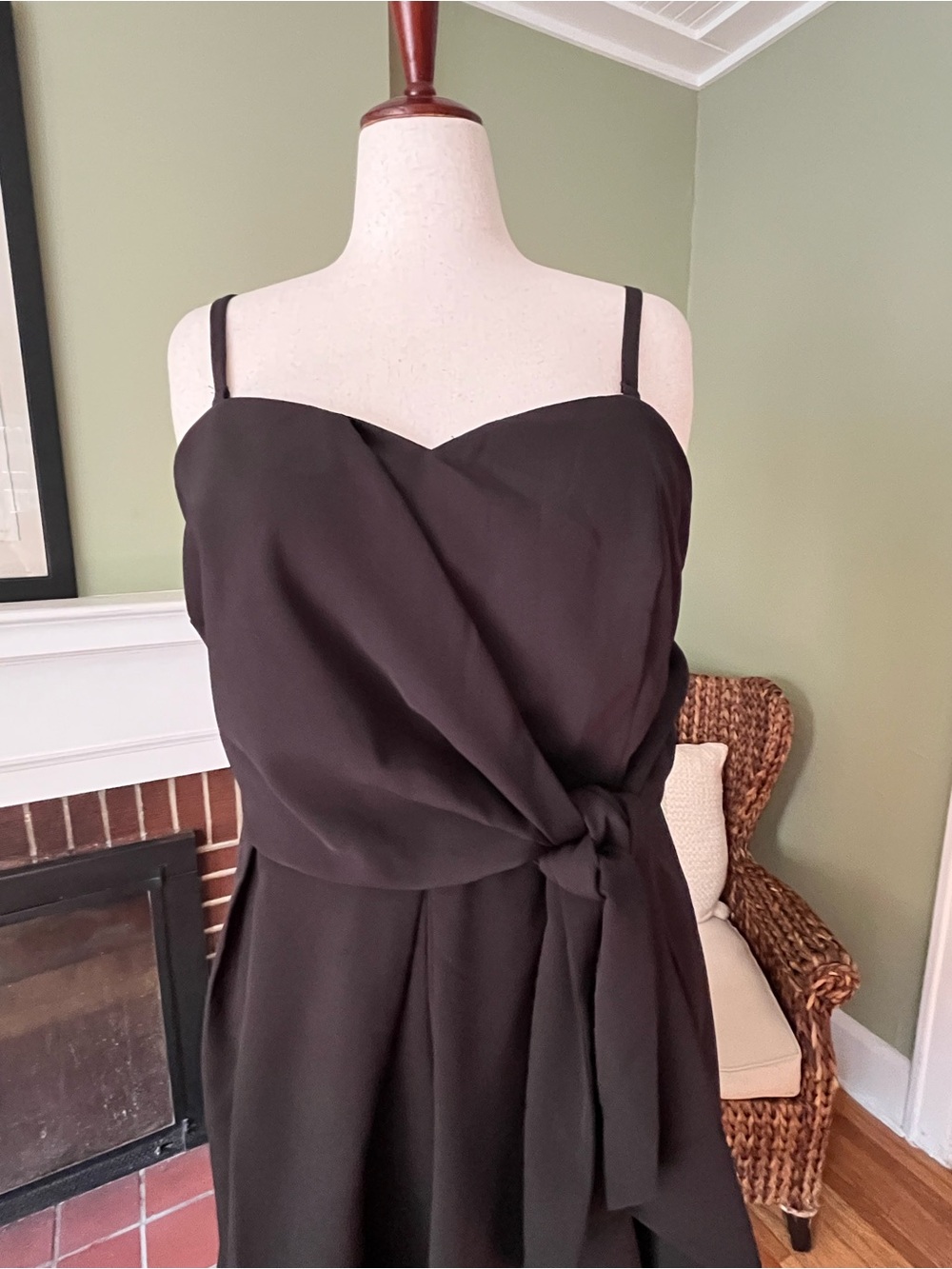 ELOQUII Convertible Strapless Fit-and-Flare Cocktail Dress | Size 20 - Picture 3 of 8